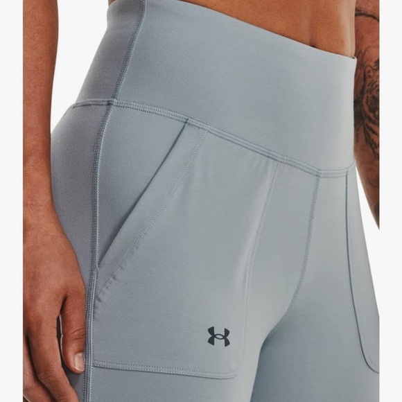 Under Armour Light Gray Women’s Motion Joggers Athletic Pants Sz M Pockets - Picture 3 of 11